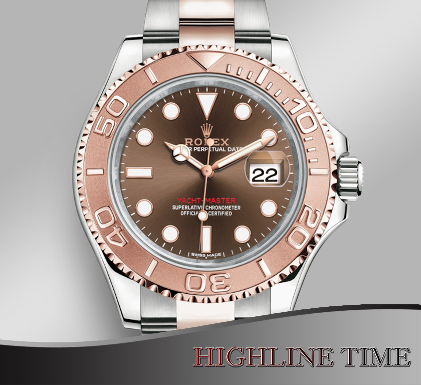 rolex yachtmaster rose